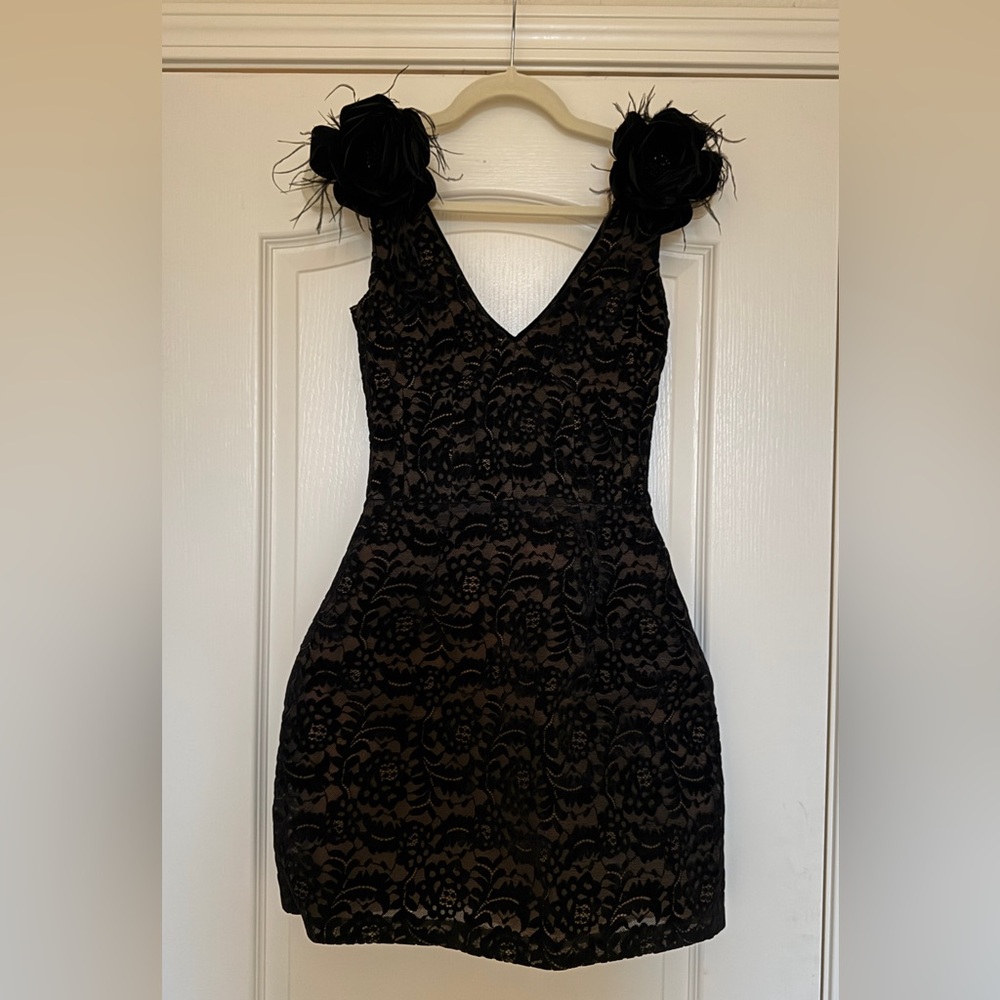 NADINE MERABI Kayla Black Dress - Picture 3 of 7
